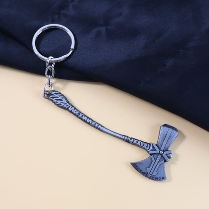 Premium Metal Axe Keychain (1 Pc)